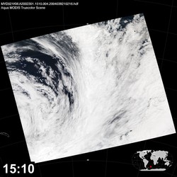 Level 1B Image at: 1510 UTC