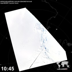 Level 1B Image at: 1045 UTC