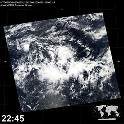 Level 1B Image at: 2245 UTC