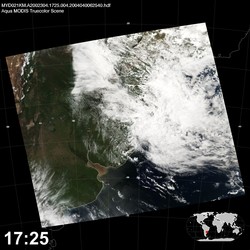 Level 1B Image at: 1725 UTC