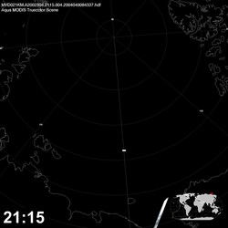 Level 1B Image at: 2115 UTC