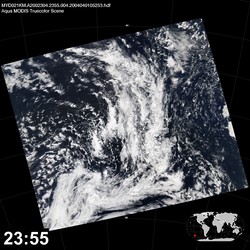 Level 1B Image at: 2355 UTC