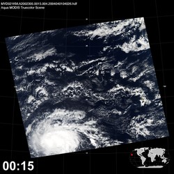 Level 1B Image at: 0015 UTC