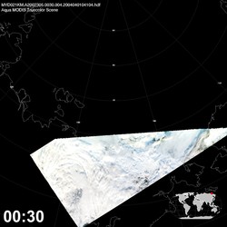 Level 1B Image at: 0030 UTC