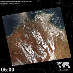 Level 1B Image at: 0500 UTC