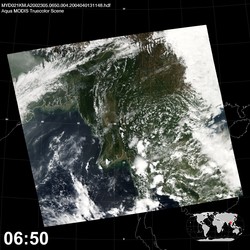 Level 1B Image at: 0650 UTC