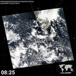 Level 1B Image at: 0825 UTC