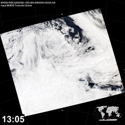 Level 1B Image at: 1305 UTC