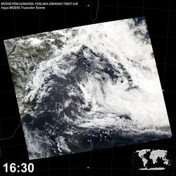 Level 1B Image at: 1630 UTC