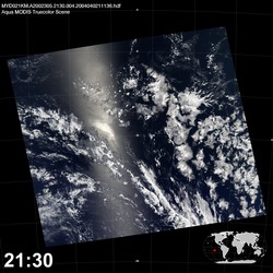 Level 1B Image at: 2130 UTC