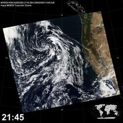 Level 1B Image at: 2145 UTC