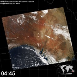 Level 1B Image at: 0445 UTC