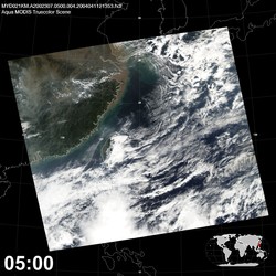 Level 1B Image at: 0500 UTC