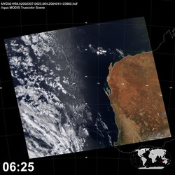 Level 1B Image at: 0625 UTC