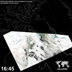 Level 1B Image at: 1645 UTC