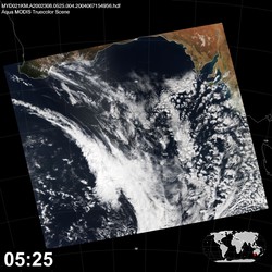 Level 1B Image at: 0525 UTC