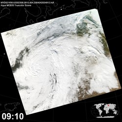 Level 1B Image at: 0910 UTC