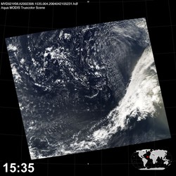 Level 1B Image at: 1535 UTC