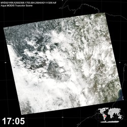 Level 1B Image at: 1705 UTC