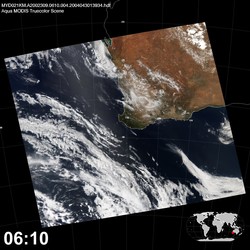 Level 1B Image at: 0610 UTC