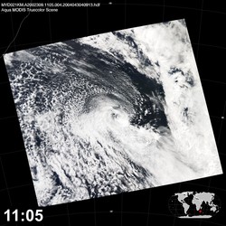 Level 1B Image at: 1105 UTC