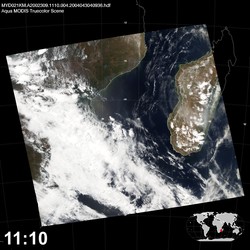 Level 1B Image at: 1110 UTC