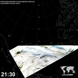 Level 1B Image at: 2130 UTC