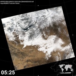 Level 1B Image at: 0525 UTC