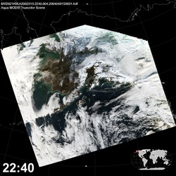 Level 1B Image at: 2240 UTC