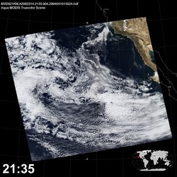 Level 1B Image at: 2135 UTC