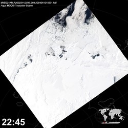 Level 1B Image at: 2245 UTC