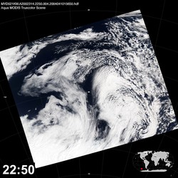 Level 1B Image at: 2250 UTC