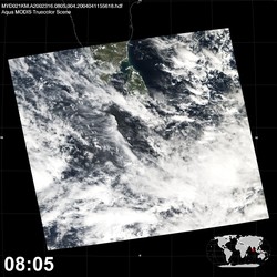 Level 1B Image at: 0805 UTC