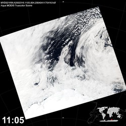 Level 1B Image at: 1105 UTC