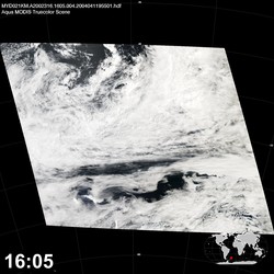 Level 1B Image at: 1605 UTC