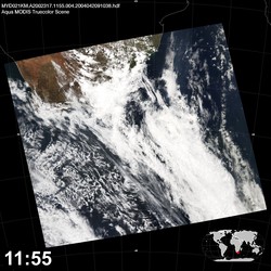 Level 1B Image at: 1155 UTC