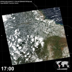 Level 1B Image at: 1700 UTC