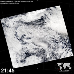 Level 1B Image at: 2145 UTC