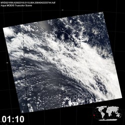 Level 1B Image at: 0110 UTC