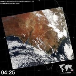 Level 1B Image at: 0425 UTC