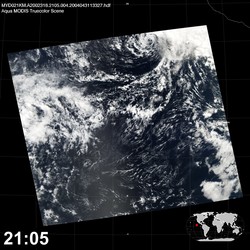 Level 1B Image at: 2105 UTC