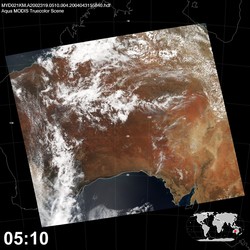 Level 1B Image at: 0510 UTC