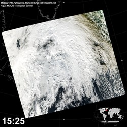 Level 1B Image at: 1525 UTC