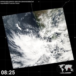 Level 1B Image at: 0825 UTC