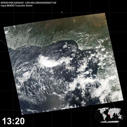 Level 1B Image at: 1320 UTC