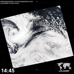 Level 1B Image at: 1445 UTC