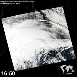 Level 1B Image at: 1650 UTC