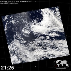 Level 1B Image at: 2125 UTC