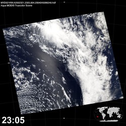 Level 1B Image at: 2305 UTC