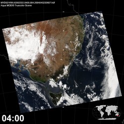 Level 1B Image at: 0400 UTC